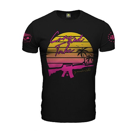 Camiseta Concept Line Come And Take AR15 Vacation