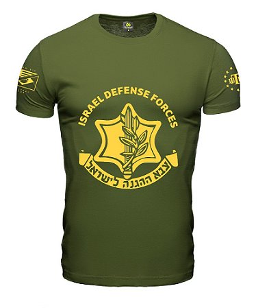 Camiseta Masculina Israel Defense Forces Secret Box