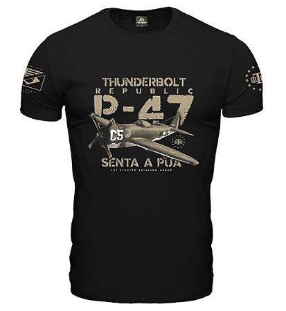Camiseta Masculina P-47 THUNDERBOLT Secret Box