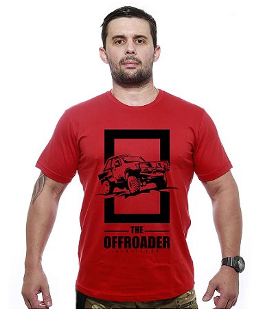 Camiseta Masculina The Off Roader Sem Limites Tático Militar TeamSix Brasil