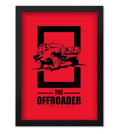 Poster com Moldura The OffRoader