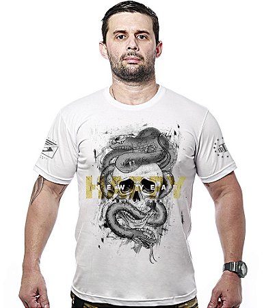 Camiseta Masculina Happy New Year Liberty Or Death Team Six Brasil