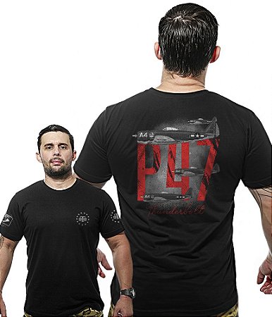 Camiseta Masculina Wide Back P47