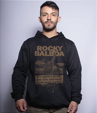 Casaco Militar Com Capuz Rocky Balboa Team Six Brasil