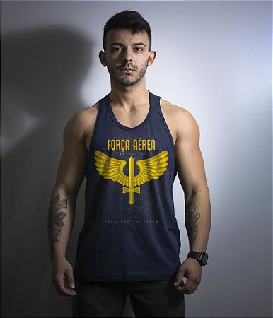 Camiseta Regata Força Aérea Brasileira Masculina
