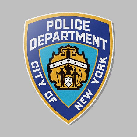 Adesivo Exclusivo Police NYPD