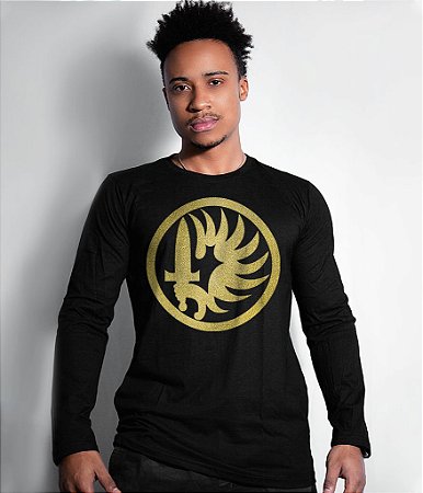 Camiseta Manga Longa Legião Estrangeira Gold Line Masculina