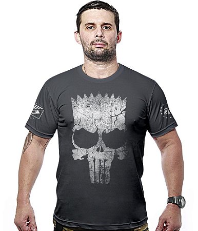 Camiseta Masculina Punisher Bart Hurricane Line