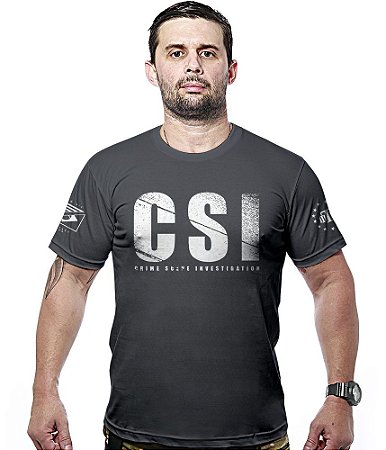 Camiseta Masculina CSI Hurricane Line