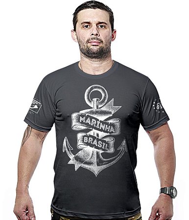 Camiseta Militar Marinha do Brasil Hurricane Line