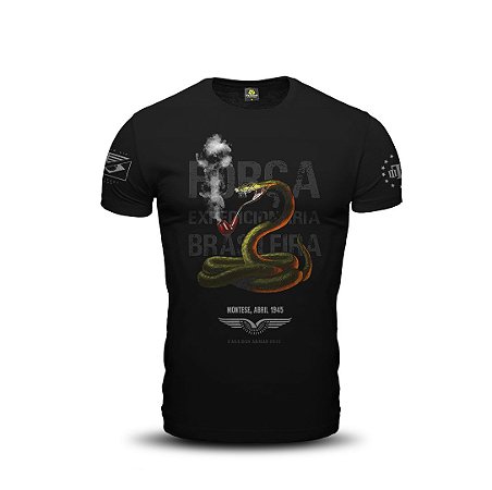 Camiseta Masculina Força Expedicionaria Casa das Armas