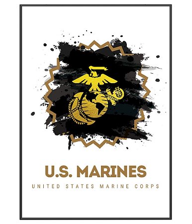 Poster Militar Marines EUA