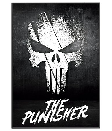 Poster Militar Punisher O Justiceiro