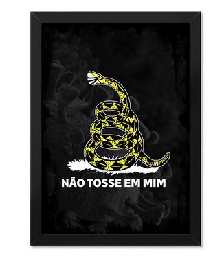 Poster com Moldura Tactical Fritz Não Tosse Em Mim