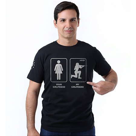 Camiseta Masculina Lador My Girlfriend