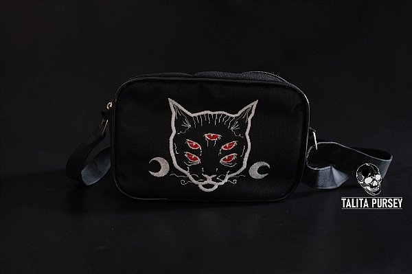 Shoulder Bag Cat Five Eyes