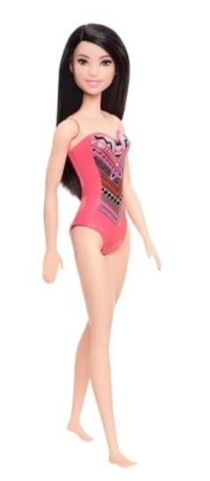 Barbie Moda Praia Oriental Maiô Vermelho