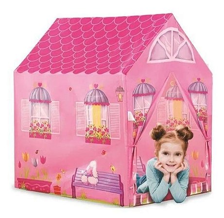 Barraca Infantil Minha Casinha Rosa Casa