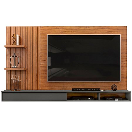 PAINEL DJ MOVEIS BENTO ATE 60 P PAINEL FREIJO/CINZA