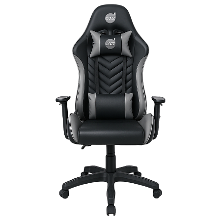 Cadeira Gamer Dazz Elite Pro Preta e Cinza 140 kg Reclinável 130°