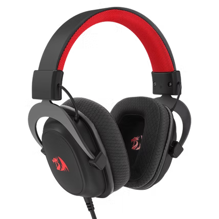 Headset Gamer Redragon Zeus Lite H510-LT Preto P3 53mm