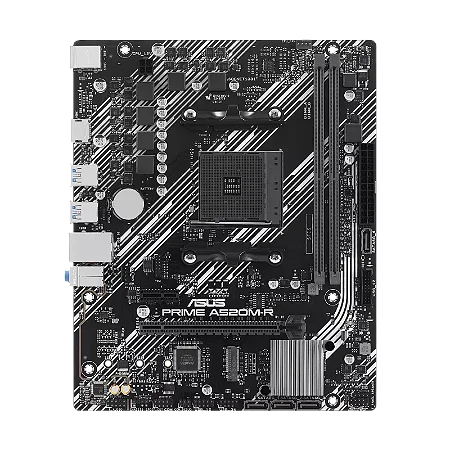 Placa-Mãe ASUS Prime A520M-R AM4 DDR4 M.2 HDMI Micro-ATX