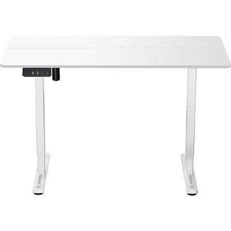 Mesa Elétrica Fortrek Lift Branca 120x60 cm, Altura Ajustável, Motor Único, Bivolt
