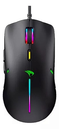 Mouse Gamer Viper Pro Mamba VI412 RGB USB com Fio 6 Botões Até 20000 DPI Preto