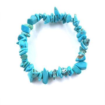 PULSEIRA HOWLITA TURQUESA CASCALHO