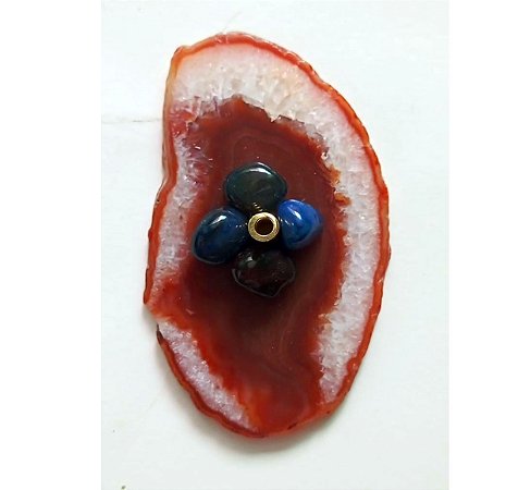 PORTA INCENSO CHAPA DE ÁGATA