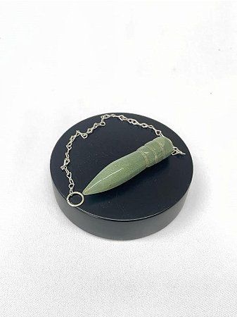 PÊNDULO EGÍPCIO QUARTOZO VERDE