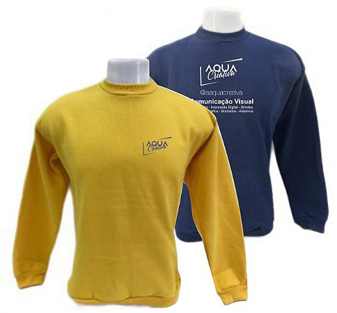 Blusa Moletom Fechado P ao GG (valor para 10 unidades)