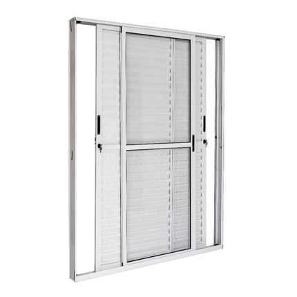 Porta Balcão 3 Folhas Móveis