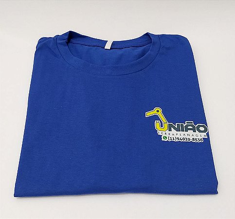 Camiseta 100% algodão personalizada - Ducom Produtos e Brindes
