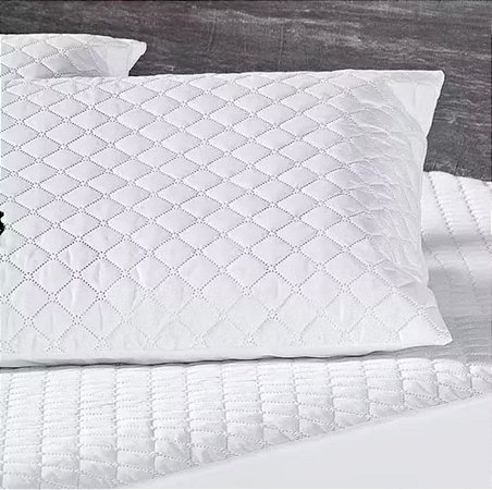 Par de Capas Protetoras para Travesseiro – Impermeáveis com Zíper | Tamanho Padrão 70x50 cm