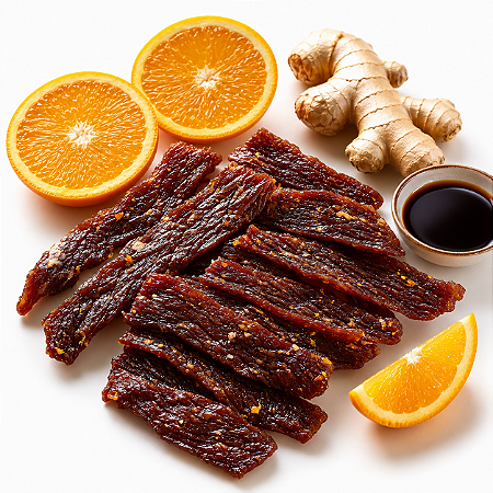 Revills Beef Jerky - Sabor Laranja Teriyaki 250 Gramas