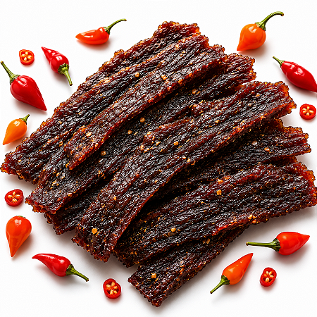Revills Beef Jerky - Sabor Pimenta Biquinho 250 Gramas