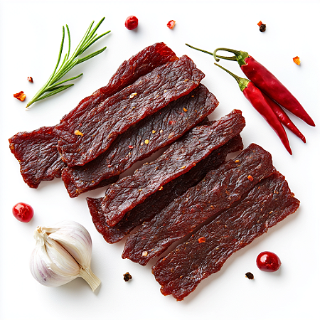 Revills Beef Jerky Sabor Garlic Apimentado 250 Gramas