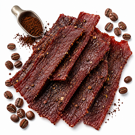 Revills Beef Jerky - Sabor Dark Roast 250 Gramas