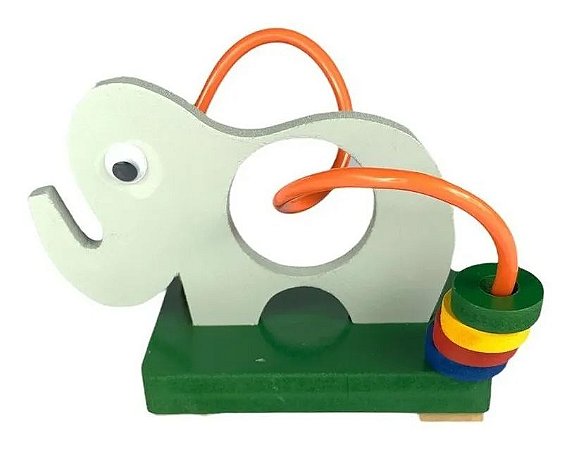 Brinquedo Aramado Divertido Pedagógico Montessori ELEFANTE