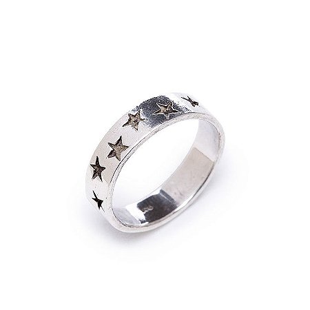 Aliança Prata Estrela