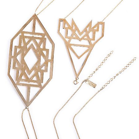 Colar body chain Eleonora Hsiung
