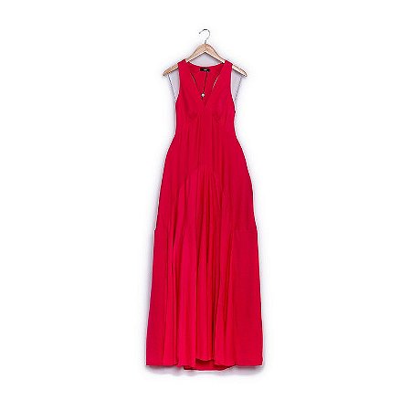 Vestido longo pink IODICE - Secondhand - roupas, acessórios, calçados,  artesanatos