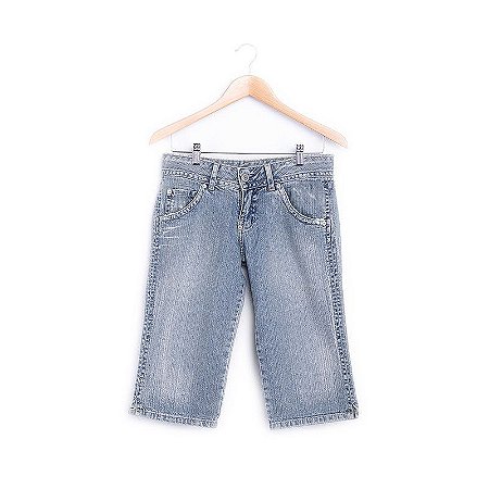 Bermuda jeans Rock Lily denin claro