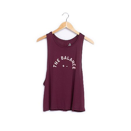 Blusa regata  ACE "The Balance" decote redondo - Tamanho Único