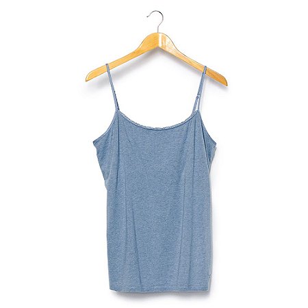 Blusa Alcinha Azul AMERICAN EAGLE - Tamanho XG