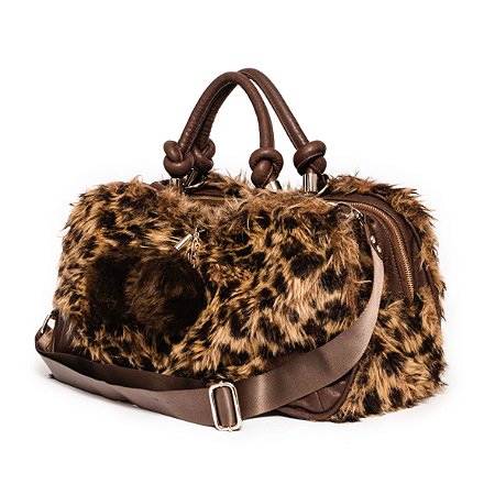 Bolsa Pelo Cheetah Sintético ED HARDY