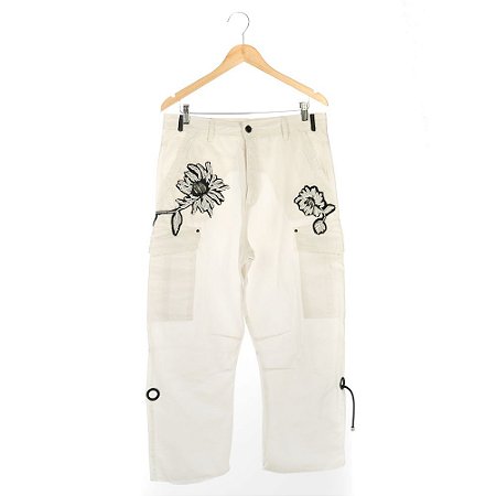 Calça jeans ANIMALE branca - 38 - Secondhand - roupas, acessórios,  calçados, artesanatos