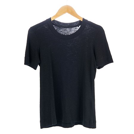 Camiseta preta LE LIS BLANC - tam 38