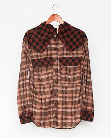 CAMISA TRIYA XADREZ BICOLOR